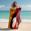 Personalized Customized Proof Beach Towel with Mafalda Pattern - Soft, Absorbent,quick-drying,perfect Swimming,camping&bathing