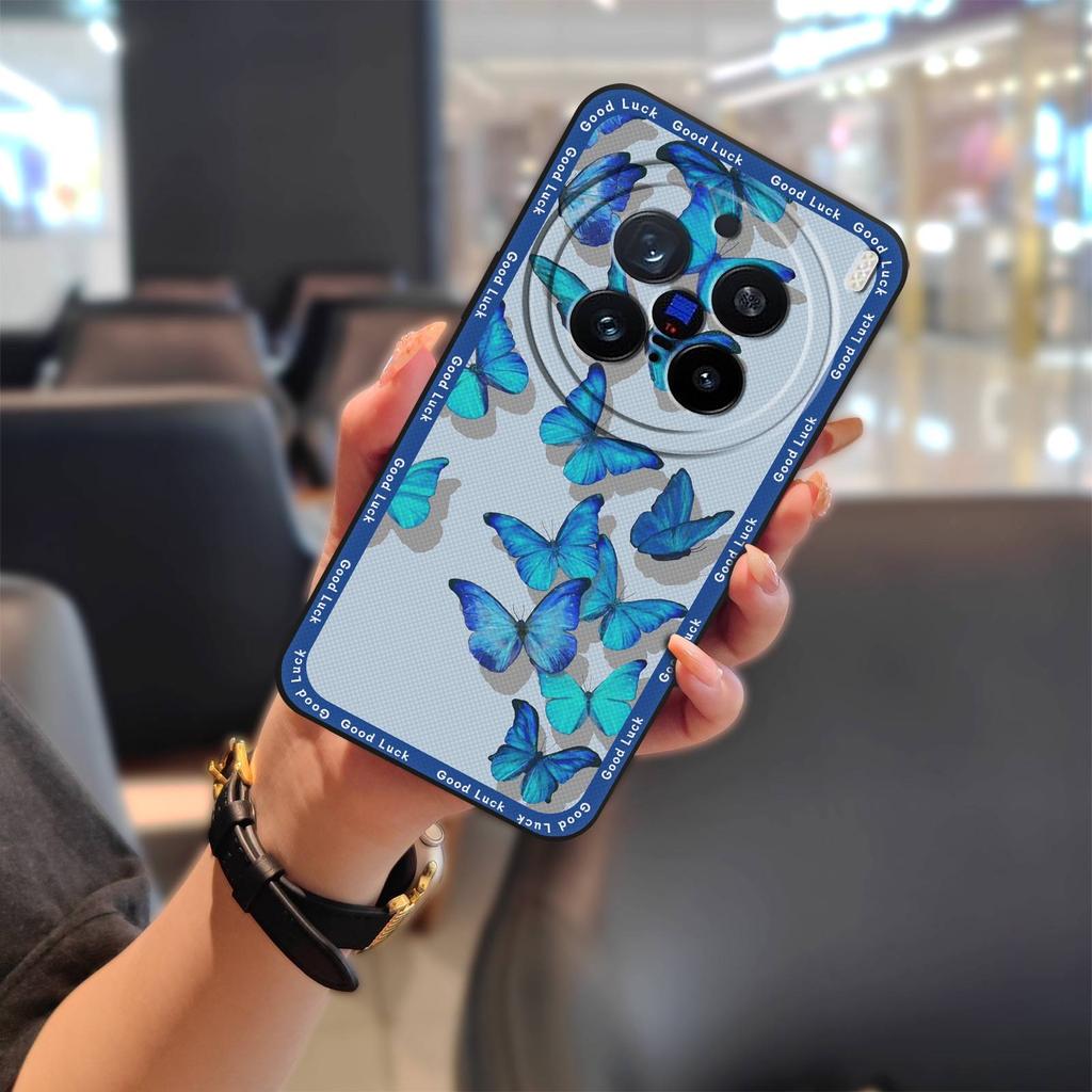 Back Cover Waterproof Phone Case For VIVO X200 Pro Full Wrap Protective Cute Fashion Design Cover Anti-dust Durable TPU