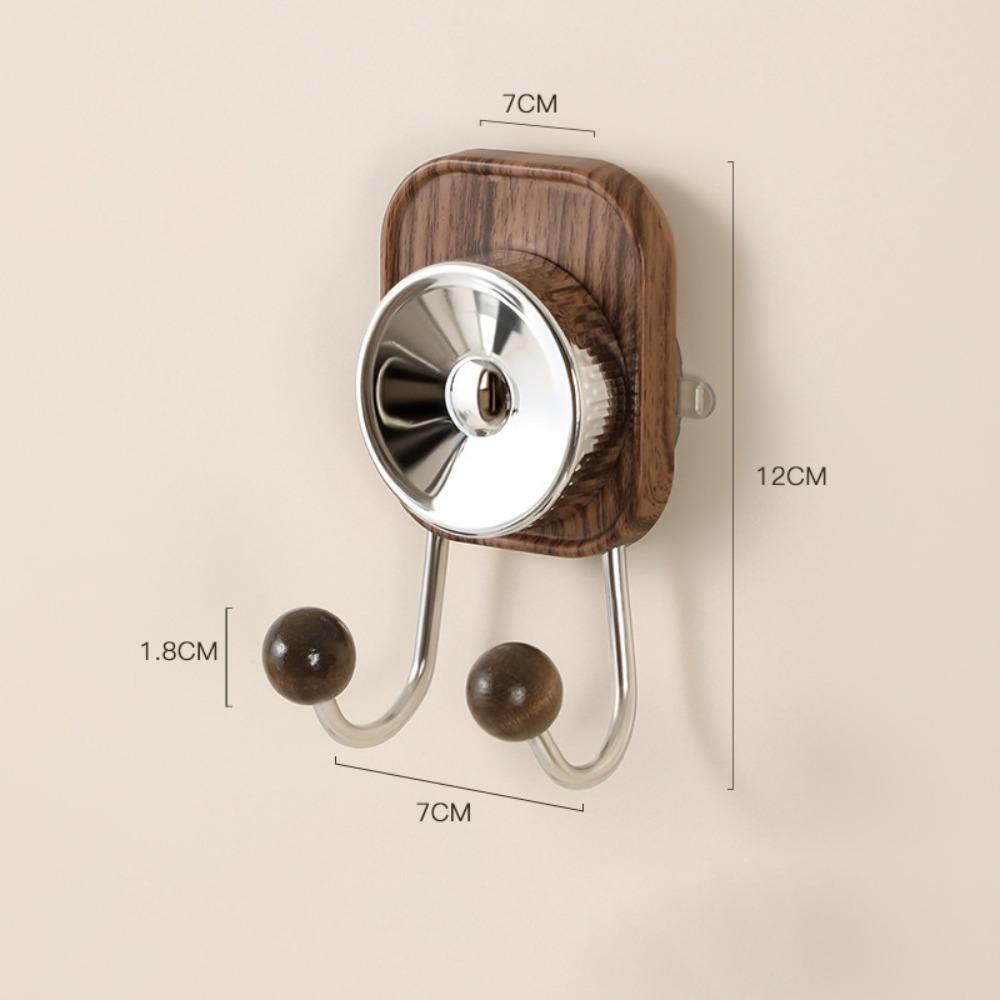 Seamless Design Suction Cup Hook Strong Adhesive Non Perforated Hook  Bathroom Storage