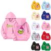 Felpe Carine Per Bambini Adolescenti Felpe Trendy Preppy con Cappuccio Magliette Oversize a Maniche Lunghe Vestiti Per Bambini