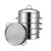 Xihé Commercial Stainless Steel Multi-Layer Steamer, 48cm