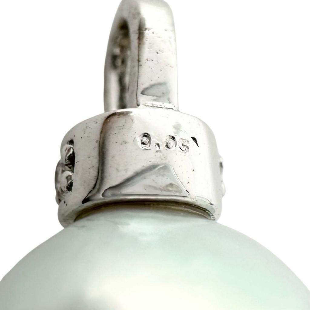 Pendant top Silver Women Pearl used