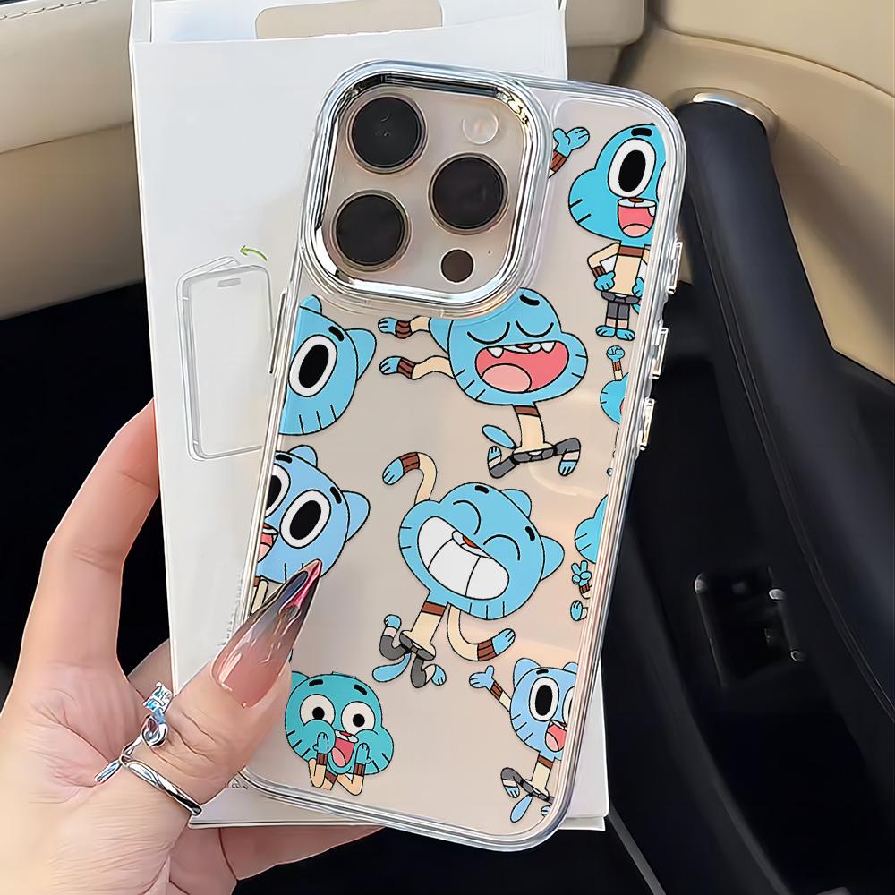 Die erstaunliche Welt von Gumball Handyhülle Für iPhone 17 16e 16 15 14 13 12 11 mini Pro Max X XR XSMAX 8 7 Air Plus Weiche Hülle