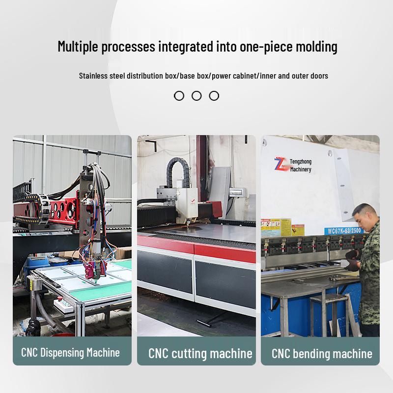 Custom Surface Mount Electrical Control Box - Thickened, Horizontal, for Household Wiring