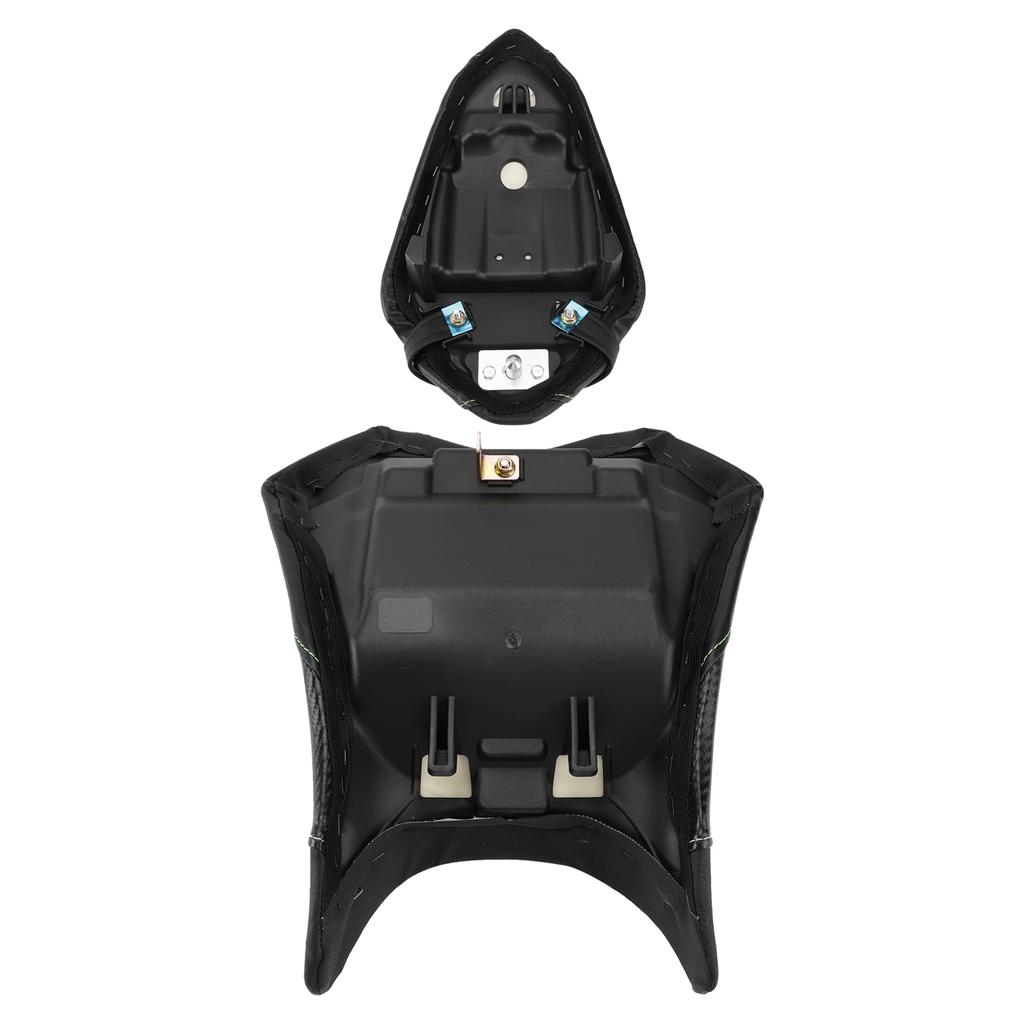 Front&Rear Raider Passenger Cushion Kit Black1 For Kawasaki Ninja 500 Z500 24-25
