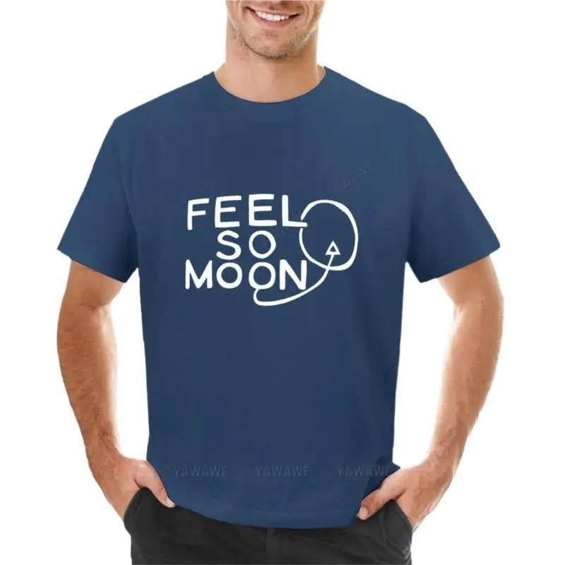 FEEL SO MOON - Uchuu Kyoudai T-Shirt Tees Boys White T Shirts Oversized T Shirts T Shirts for Men