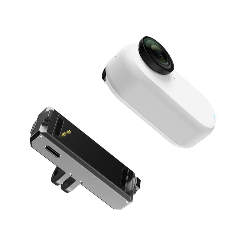 Schnelllade-Magnet-Dockingstation Ladekstation für 360 Go 3 Sportkamera mit/ohne Basisständer