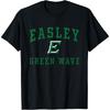 Easley High School Grüne Wellen T-Shirt C1 T-Shirt