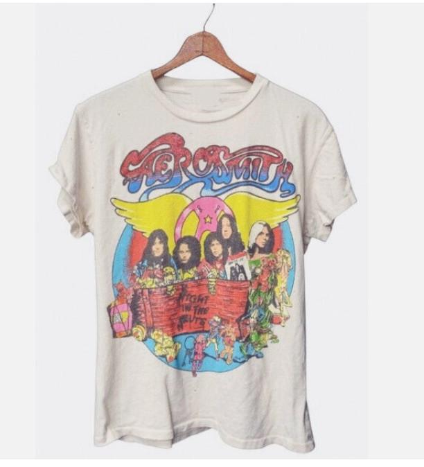Aerosmith Ночь в колее Унисекс   Мужчины Женщины Унисекс Футболка L