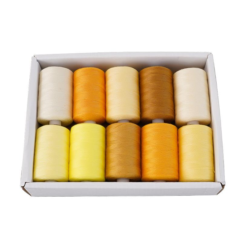 Domácí šicí stroj nit polyesterová nit barva malý kotouč patchwork 402 šicí nit