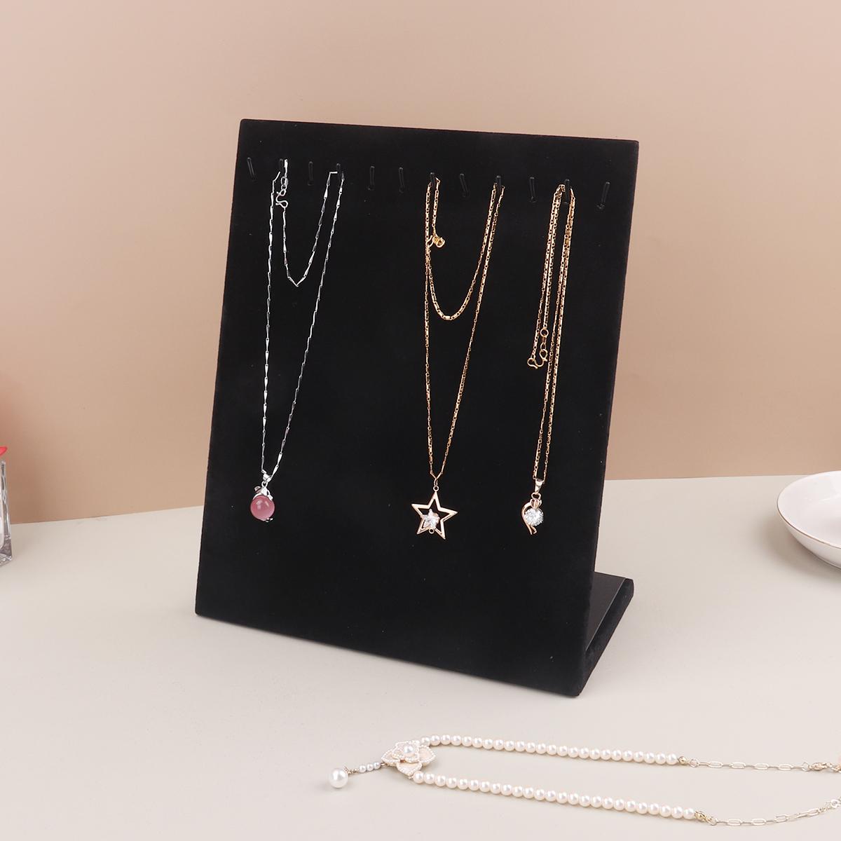 

Подставка для ювелирных изделий, органайзер для хранения ювелирных изделий, подставка для ожерелий, подставка для подвесок, дисплей для ювелирных изделий в ювелирном магазине чёрный