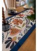 American Retro Ethnic Jacquard Table Runner with Tassels - Polyester