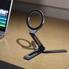 Travel Phone Holder Tripod Magnetic Phone Mount Portable Aluminum Clip  for Handfree Viewing Live Streaming