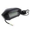 Universal Motorcycle LCD Speedometer Digital Odometer Trip Meter Dashboard Gauge for Motorcycle Accessories