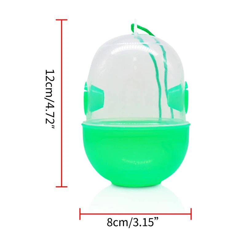 Reusable Outdoor Wasp & Fly Trap - Heavy-Duty Pest Control Cage, Effective for Hornets/Bees, Easy to Hang & Clean, Weather-Resis