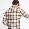 Navigare Men's Cotton Plaid Long-Sleeve Shirt