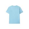 FILA T Shirts Men's Light Blue Crew Neck Moderate Straight Fit F11M329101F-LB