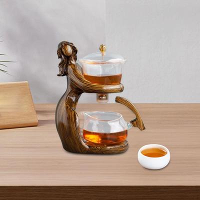 Elegant Glass Tea Set with Infuser for Home Entertaining