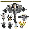 New 3D Printed Skibidis Figures Toileted Man Titan Clock King TV Man Drill Man Desktop Decoration 13 Action Toys Xmas Gift