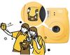 FUJIFILM Instant Camera Instax Mini8 Plus with Lens and Genuine Shoulder Strap Honey Can Shoot from When Using INS MINI 8PLUS HONEY Close-up 60cm,