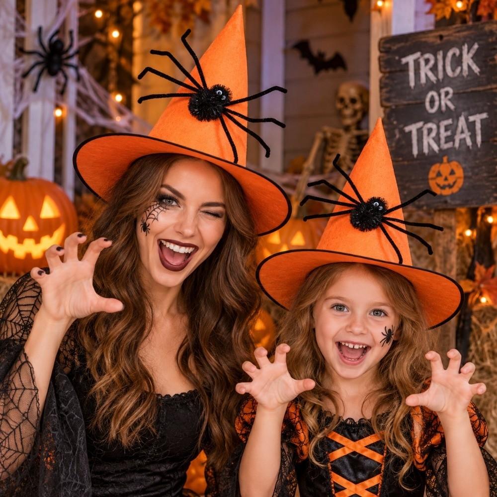 Funny Witch Hat Versatile Cosplay Hat Halloween Decoration Hat Cosplay Event Decoration Props