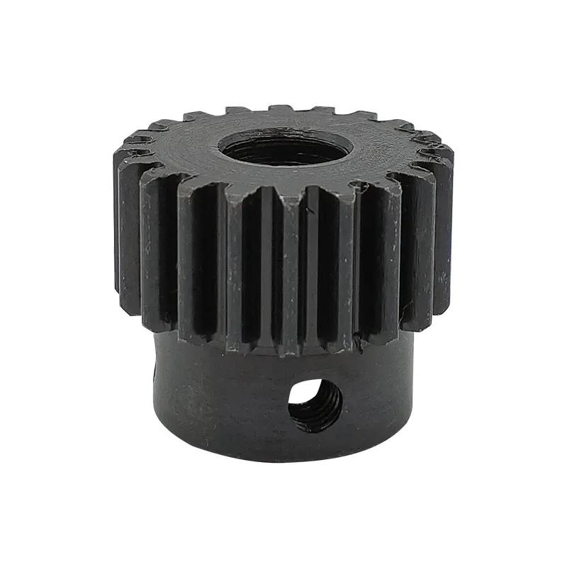 1Pcs 1Mod Spur Gear Metal Transmission Gear 4-15mm Bore 45# Steel 1M 15/16/17/18/20/24/25/30/35 Tooth Pinion Motor Convex Gear