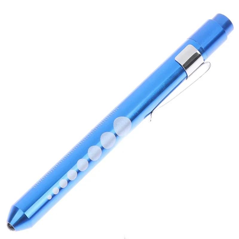 Mini Flashlight Medical First Aid Pen Light Pocket Work Light Penlight Torch with Pupil Gauge Measurements Doctor Nurse Penlight