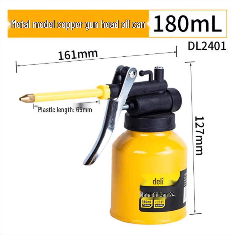 DELI High-Pressure Oil Can 180ml