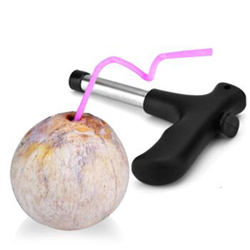 1PC/2PCS 12.5X9.5CM Stainless Steel Coconut Opener Tapper Fruit Knife Tools