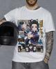 2026 Summer Demon Slayer Anime Shinobu Kochō  Printed Loose Shortsleeved Pure Cotton Childrens Tshirt Unisex Casual Loose Y2k