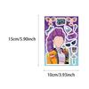 K-POP Demon Hunter Girl Group Stickers - 8 Sheets for Phone & Laptop Decorations