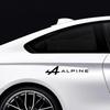 2Pcs Car Body Sticker For Renault Alpine Rafale Megane Austral Clio Kwid Alaskan Captur Zoe Austral Espace Arkana Scenic QQ1