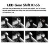 LED Shift Knob Comfortable Grip LED Handle Lever Knob Ergonomic Thumb Type with Click Start Button for E90 E91 E92 E93 LHD