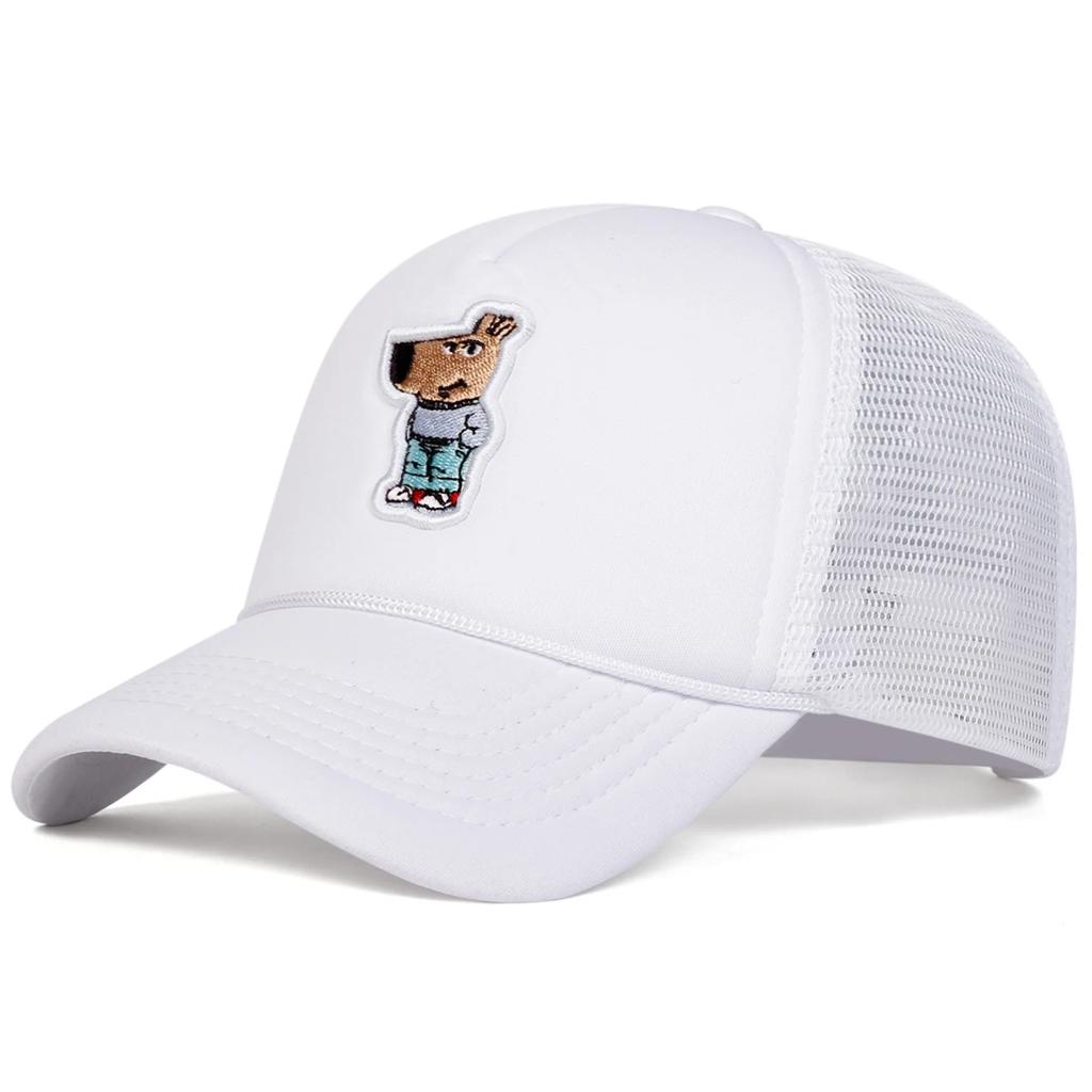 Unisex Cute Kangaroo Embroidery Baseball Net Caps Outdoor Adjustable Spring and Summer Casual Sunscreen Hat