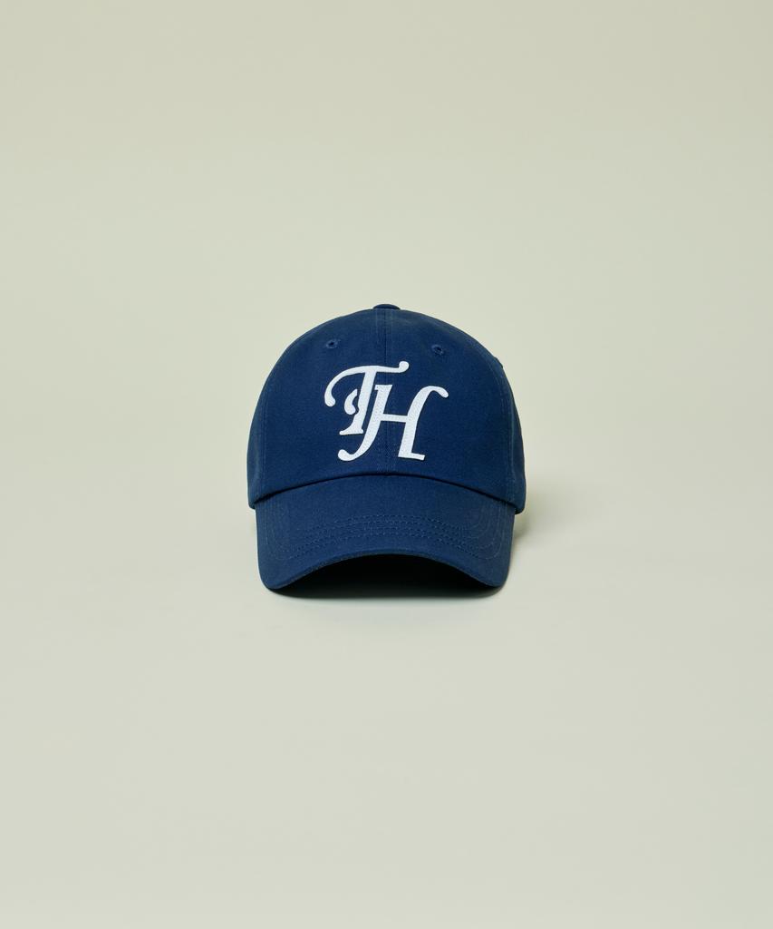 Teulaepighamoni Deep Shape Applique Logo Ballcap_Navy
