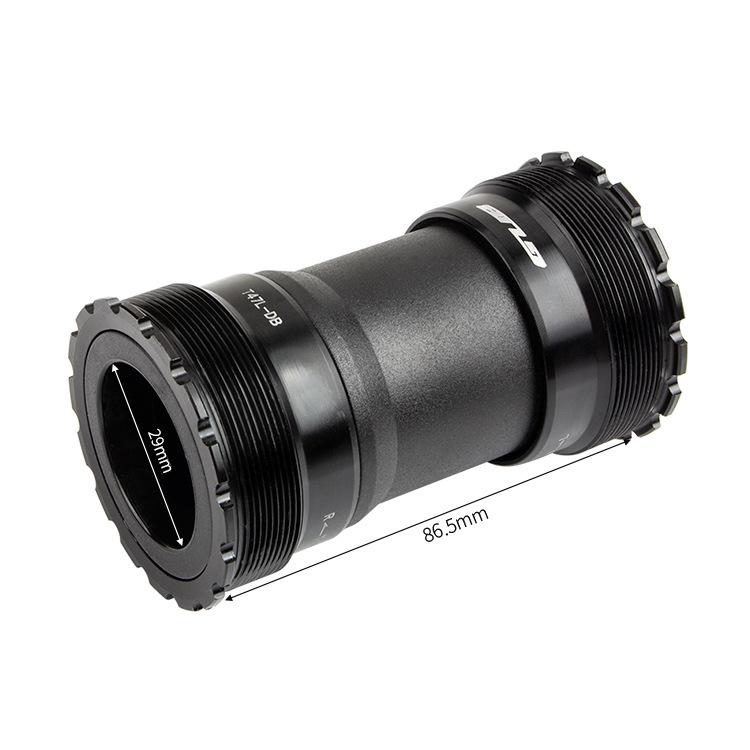 GUB T47L-DB Bottom Bracket with Large Thread Bearings for DUB Crankset, 86.5mm Shell.