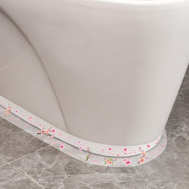 Kitchen Bathroom Sealing Tape Waterproof Adhesive Seal Tape Stickers Mildew Toilet Seam Strip Self Transparent Printing Home Decoration