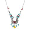 Exotic forehead chain fringed forehead accessories women's retro Tibetan eyebrow pendant antique headdress Yunnan photo hair accessories