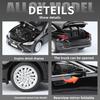 1: 24 Lexus ES300H Alloy Sound and Light Puzzle Die-casting Car Model Parent-child Birthday Gift Toy Collection Decoration