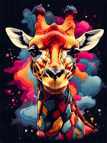 

Полный квадрат/круглый Diy Алмазная картина Жираф Тигр Вышивка Мозаика Животные Фэнтези Домашний декор Full Round 20x30CM