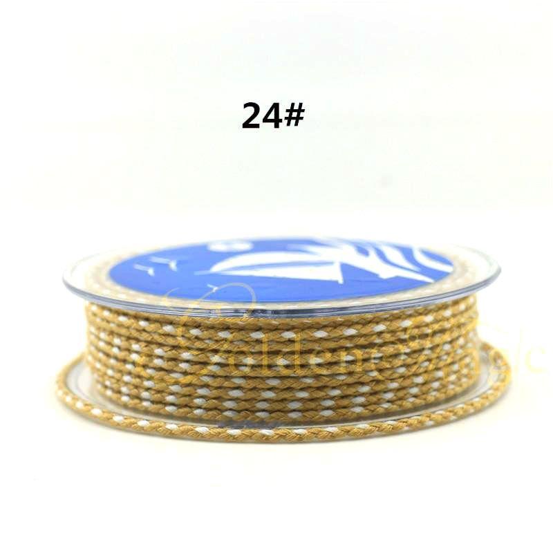 Colorful Carrying Strap Braided Rope Hand-Made Cotton Threads Handcraft Braiding Rope Braided Rope Bracelet Braiding Thread Crafts Tassel DIY Material