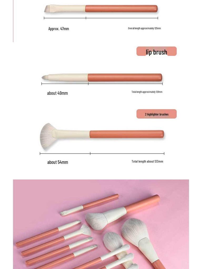 Holiday 12-Piece Makeup Brush Set: Powder, Eyeshadow, Foundation & Concealer Brushes with Soft Bristles