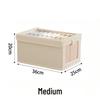 Large Capacity Foldable Cotton & Linen Storage Box - Japanese Style Wardrobe Organizer