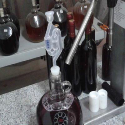 1 adet İkiz Kabarcık Grommet Bira Fermantasyon Şarap Yapımı Aksesuarları Tek Yönlü Egzoz Vanası