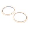 2PCS Nail Art Adhesive Tape Nail Art Tape for Professional Salons Home Width 0.5cm Length 17m