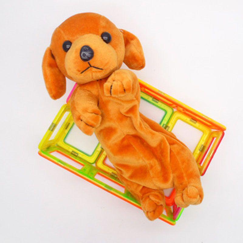 

Милая сумка для карандашей в виде собаки, плюшевый пенал, кавайная сумка для ручек, пеналы, сумки, для макияжа Yellow