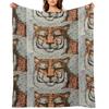 Tiger Throw Blanket Travel Halloween Winter Beds Luxury Designer Blankets