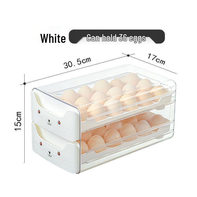 

Refrigerator Egg Storage Drawer – Food Grade Egg Holder