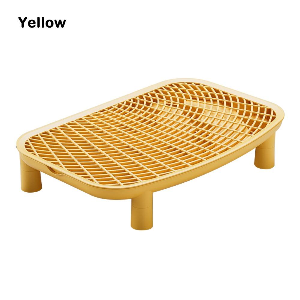 Heightened Pet Cat Litter Mat Plastic Cat Litter Trapping Mat Indoor