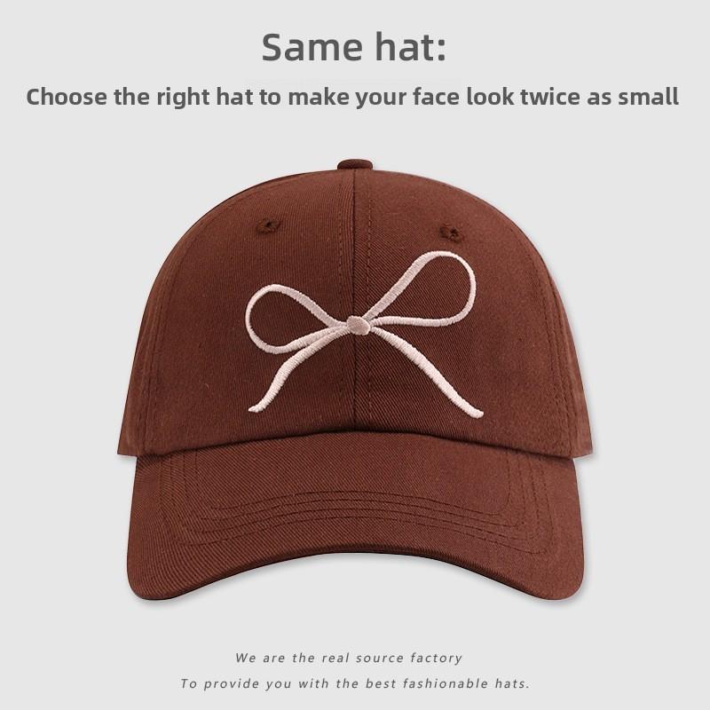 

Baseball Cap With Butterfly Embroidery For Summer Casual Girls Fashion Coffee Value